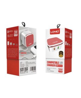 Ldnio Qualcomm Quick Charge 3.0-Dual USB With Micro USB Cable