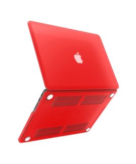 Hard Shell Case For Apple MacBook Pro (13-inch) 2015 / 2014 / 2013 / 2012 - Red