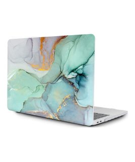 Hard Shell Case For Apple MacBook Pro (13-inch) 2022 / 2020 –Marble Blue