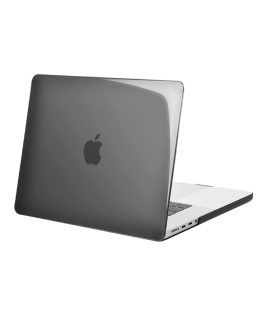 Hard Shell Case For Apple MacBook Pro (16-inch) 2023 (A2780) / 2021 (A2485) - Crystal Black