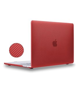 Hard Shell Case for Apple MacBook Pro (13-inch) 2020 - Carbon Red