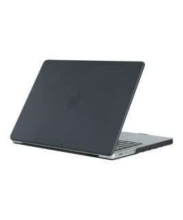 Hard Shell Case For Apple MacBook Pro (16.2-inch) 2023 / 2021 - Carbon Black (Dots)
