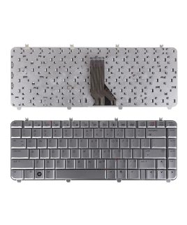 Keyboard HP Pavilion DV5-1000 DV5-1100 DV5-1120EH DV5-1200 Silver (Arabic & English)