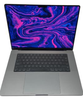 Apple MacBook Pro 16" A2485 Space Gray (2021) – M1 Pro Professional Laptop with macOS Tahoe